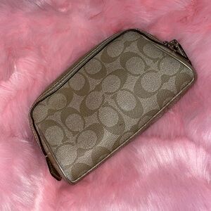 Coach makeup pouch